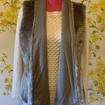 EXPRESS faux fur vest size M/L Photo 0
