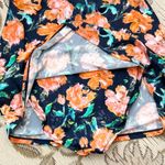 Garnet Hill Swim Dress One Piece Swimsuit Swimdress Floral 4 New Photo 2
