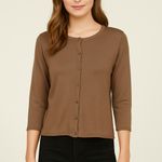 Coldwater Creek Womenโs Button Up Knit Cardigan Size Small NWT $72 Photo 0