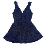 Navy Blue Sparkle Dress size Large Photo 0