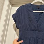 Quince Organic Cotton Gauze Maternity Midi Dress Photo 5