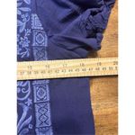 Savanna Jane Blue Embroidered Short Sleeve V Neck Dress Western Size Small Photo 5