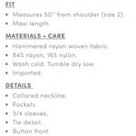 Torrid Midi Blue Horizon Crepe Shirt Dress Plus Size 0 0X 12 14 16 Photo 9