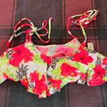 PINK - Victoria's Secret  Neon Floral Bikini Top Photo 0