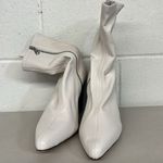 Rag and Bone New  sz40 (9 US) white leather heeled ankle boots booties phoenix wedge Photo 1