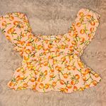 Derek Heart size L fruit print top Photo 0