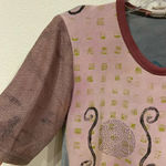 JGs MAD LAB Art to Wear Top Size Small VGUC Purple Photo 2