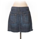 The Limited  Denim Frayed Skirt Photo 1