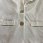 Lush Clothing Lush Cream Blazer with Wooden Buttons size M Photo 11