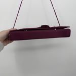 Apt. 9  Purple Satin Rosette Clutch Crossbody Evening Bag Purse Y2k Photo 3