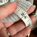 LUNYA | Cottonsilk Collared Half Zip Sweater in Heather Gray | Large Photo 9