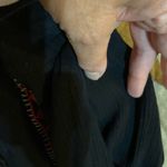 Divided  black embroidery shorts size 10 Photo 3