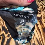 George Blue Pleated Skater Midi Skirt Cocktail Size undefined Photo 1