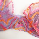 Savage X Fenty Shining Star Embroidered Lace Unlined Demi Bra Photo 9