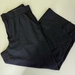Athleta  Black Crop Wide Leg Performance Women’s Pants Size 8 Photo 5