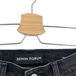 Aritzia Denim Forum The Yoko High Rise Slim Jeans High Waisted Black Size 25 Photo 11