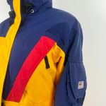 Obermeyer Sport Stabilizer Winter Ski Snow Hooded Jacket Color Block Vintage 90's Photo 4