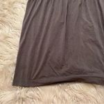 Loft Mini Skirt A-Line Gray Ruffle Photo 7