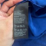 Tommy Hilfiger royal blue long sleeve v neck button down blouse xs Photo 4