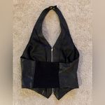 wilson's leather Vintage  Halter Vest – Size M Photo 4