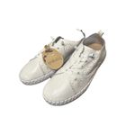 Yokono White Leather Sneakers Women Size 38 / US 7.5 Photo 2