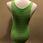 Splendid Lime Green Striped Tank Top Photo 4