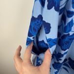 Sugar Lips  Skyline Floral Papillon‎ Puff Sleeve Midi Dress Size XS Blue Cottage Photo 4