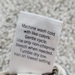 Sonoma Womens Pants XS Gray Stripe High Rise Wide Leg Linen Blend Paperbag Photo 11