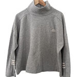 Adidas  Women Gray Mock Neck sweater NWOT Photo 0