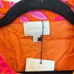 Sugar Lips Rea Floral Stacie Button Down Mini Dress, 1X Photo 5