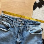 Good American Good Boy Jeans Split Hem Straight Leg Size 4/27 Photo 7