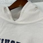 Royce white Provincetown spell out hoodie sweatshirt cozy women's size small Photo 4