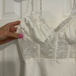 Selfie Leslie  White Lace Mini Dress Photo 6