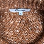 Madewell  Striped Baxter Alpaca Tunic Sweater Top Medium Colorblock Photo 1