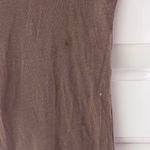 Michael Stars Brown Ribbed Long Sleeve Bodysuit Photo 2