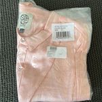 Sage Collective NWT mini dress 12 smocked waist pale, blush pink short sleeve Photo 3