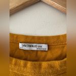 ZARA  Mustard Yellow Halter Knit Crop Top Photo 1