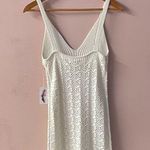 Jessica Simpson Boho Cream Open-Knit SwimSuit Cover Up NWT Size S Photo 8