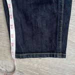 NEW Amo Womens Blue Mid Rise Bow Hem Straight Leg Ankle Jeans Size 27 Photo 14