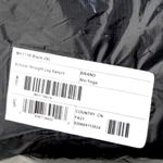 Alo Yoga  Scholar Straight Leg Sweatpant Size: 2XL Brand New Black Sealed Photo 3