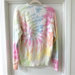 Spiritual Gangster Happy Tie Dye Terry Sweatshirt, Crew Neck, Size Large Photo 8