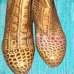 Charles David Charles by  tan faux animal print knee high side zip boots Photo 3