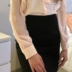 Banana Republic Black Pencil Skirt Photo 0