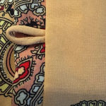 Forever 21  women’s‎ contemporary peach floral boho bell sleeve mini dress medium Photo 2