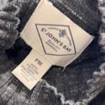 st. john's bay  petite medium heather charcoal long sleeve pullover ribbed shirt Photo 6