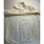 H&M  White Long Sleeve Button Down Shirt Womens‎ XS Extra Small Collared Photo 2