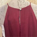 Loft  Halter Sleeveless Ruffle Hem Waist tie dress Knee Length Sz Large Photo 4