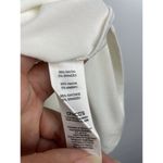 Chico's Chico’s White Sleeveless Mockneck Keyhole Back Neckline Blouse Top Size L/12 Photo 4