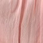 Vanity Fair  MEDIUM USA VINTAGE Semi-Sheer Nylon Sissy Pink Peignoir Night Gown Photo 5