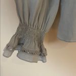 Isabel Marant Etoile  Idety gray linen top Photo 2